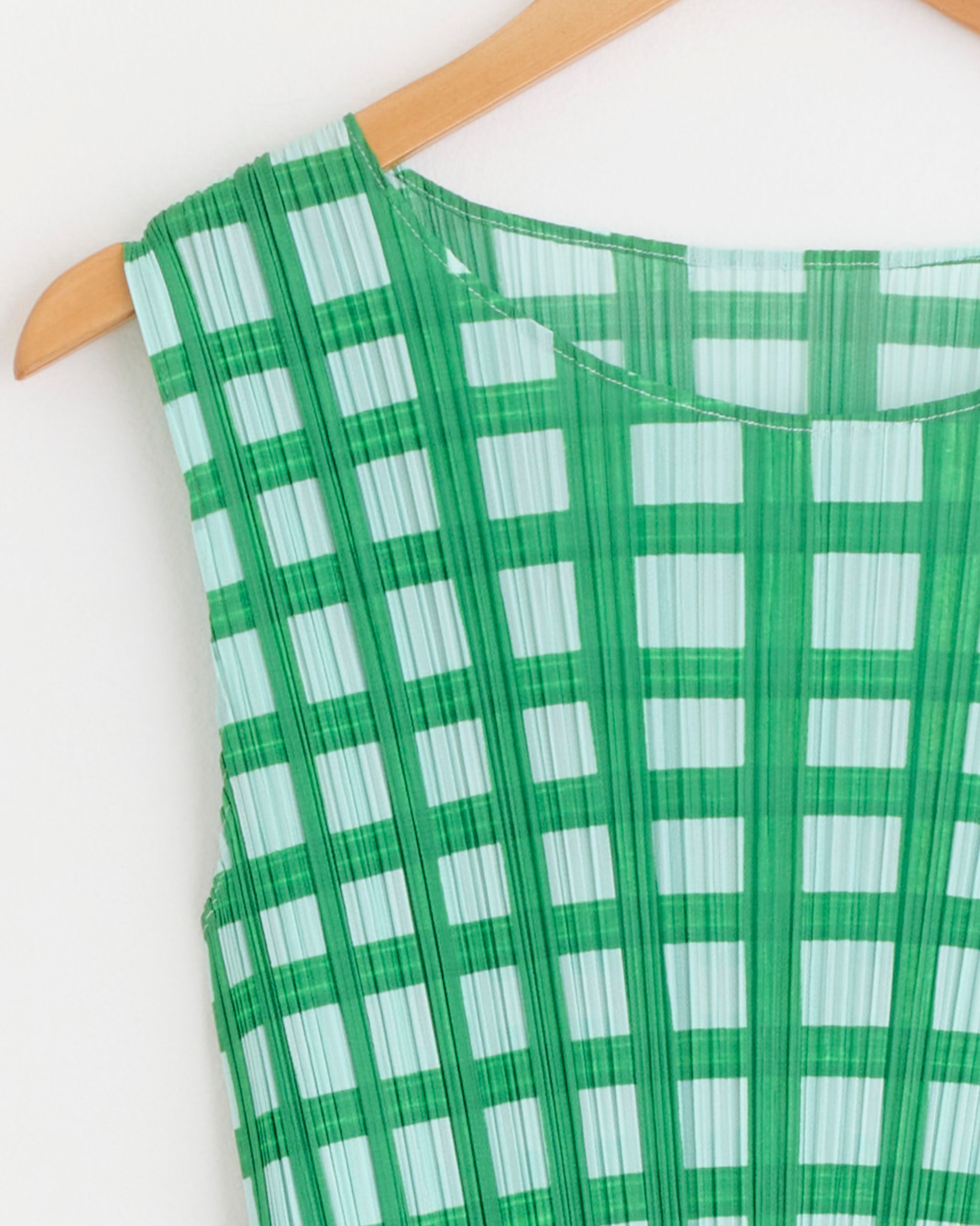 Basket Dress in Green