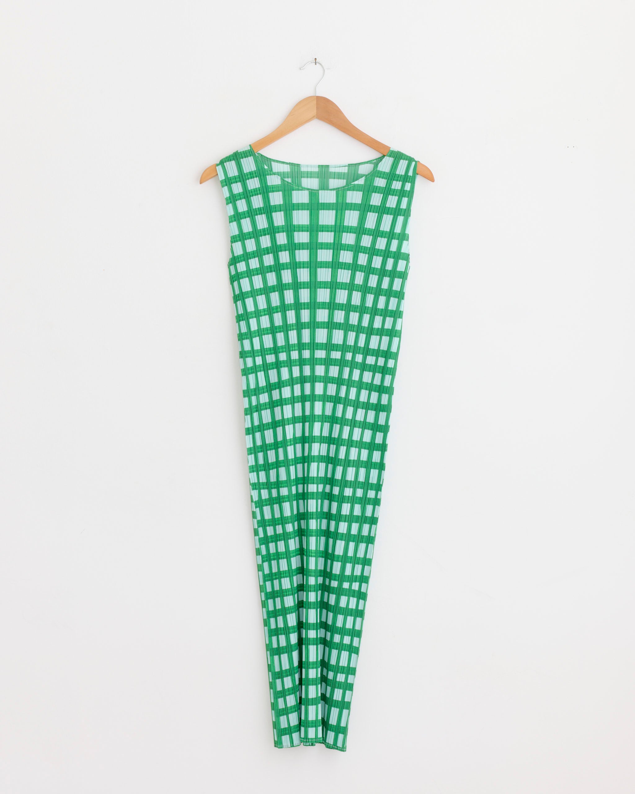 Basket Dress in Green