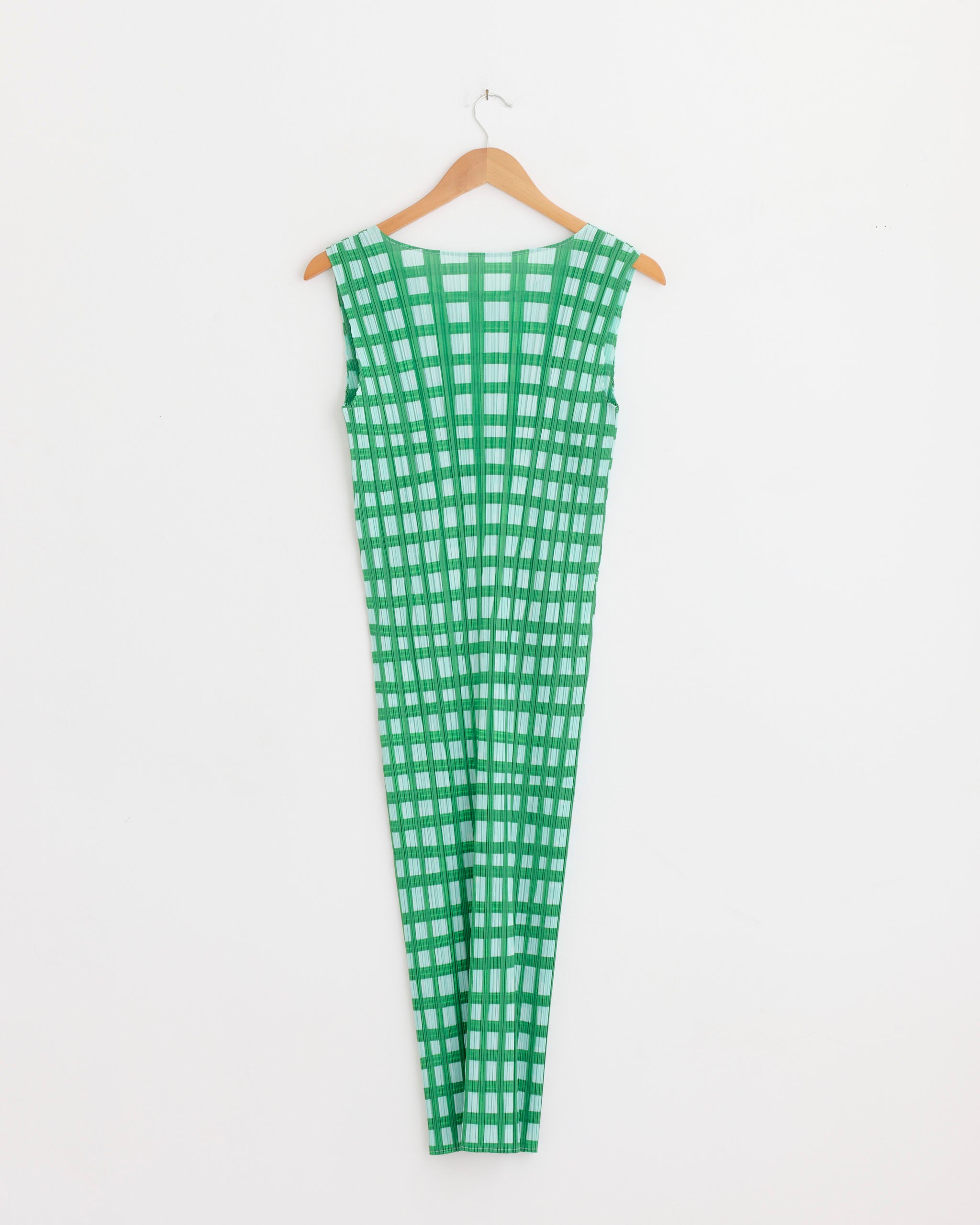 Basket Dress in Green