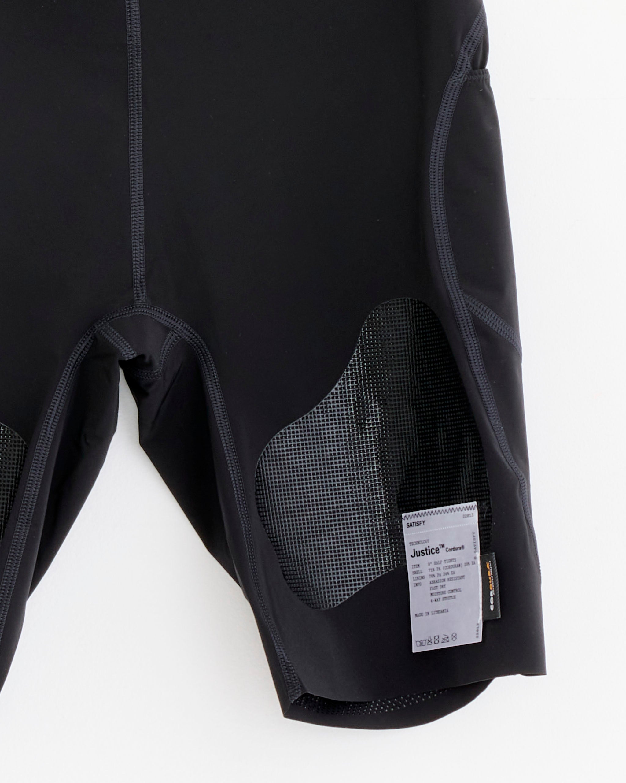 Justice Cordura Half-Tights in Black