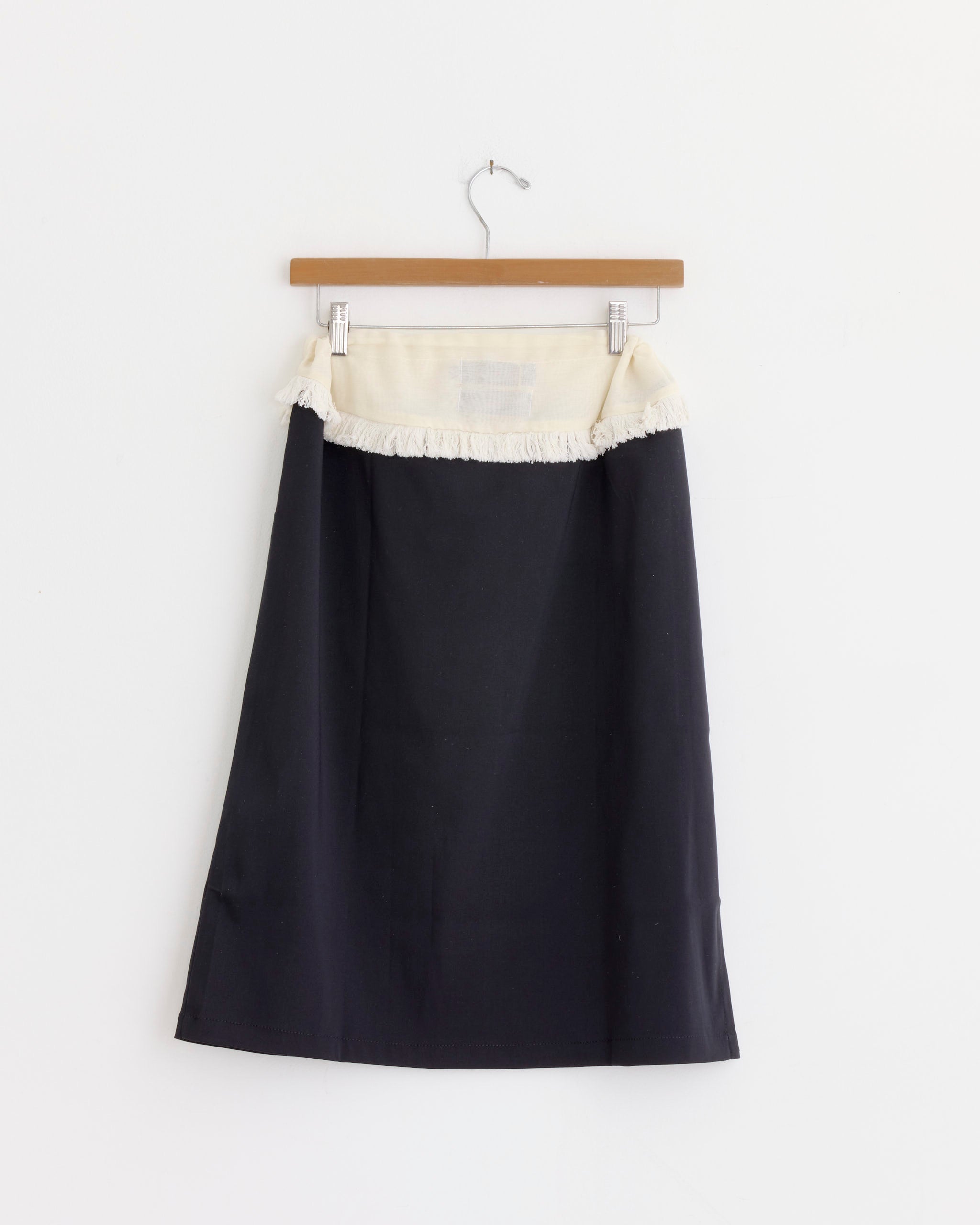 Soledad Skirt in Cream/Black